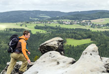 Klettern bei Königstein