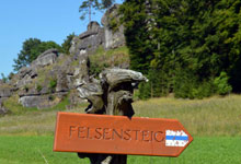 Felsensteig und KLetterfelsen bei Künigstein