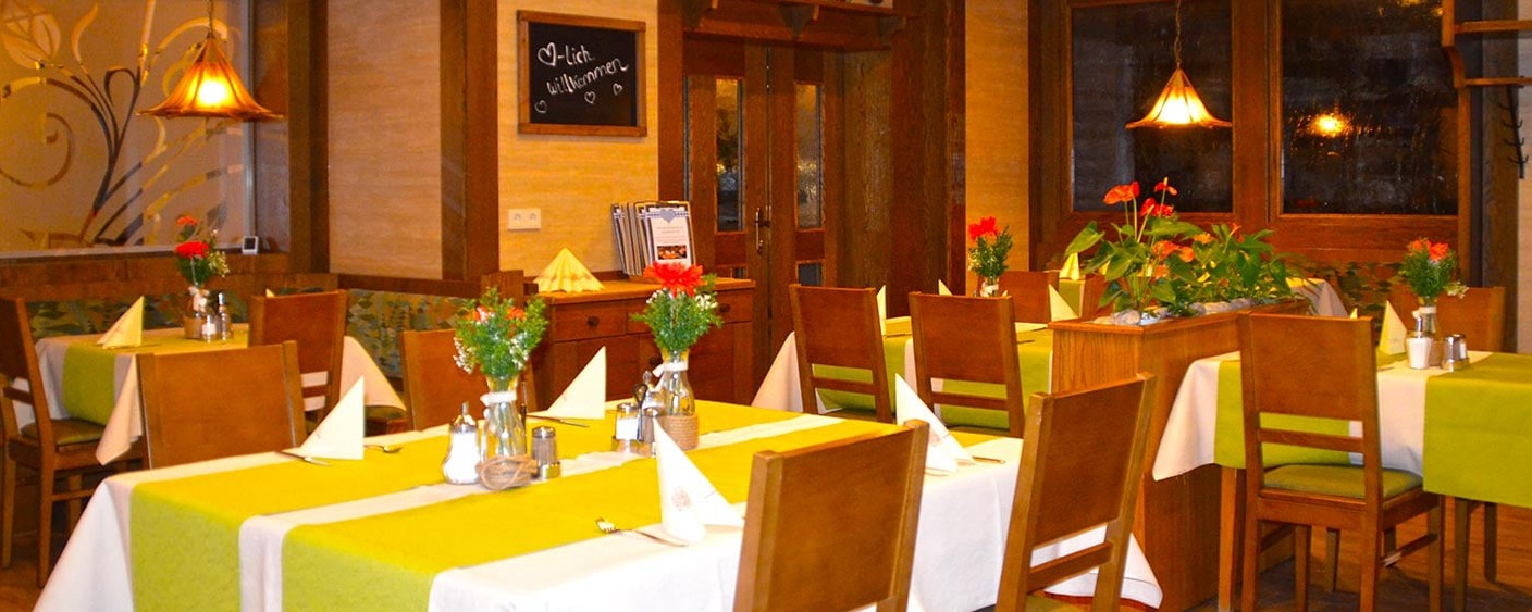 Ein Gastraum im Königsteiner Hof