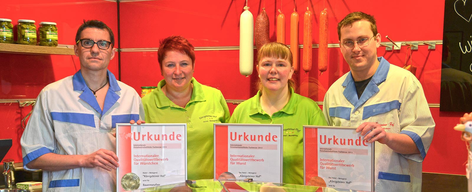 Frische, fränkische Wurst- und Fleischwaren aus unserer eigenen Metzgerei