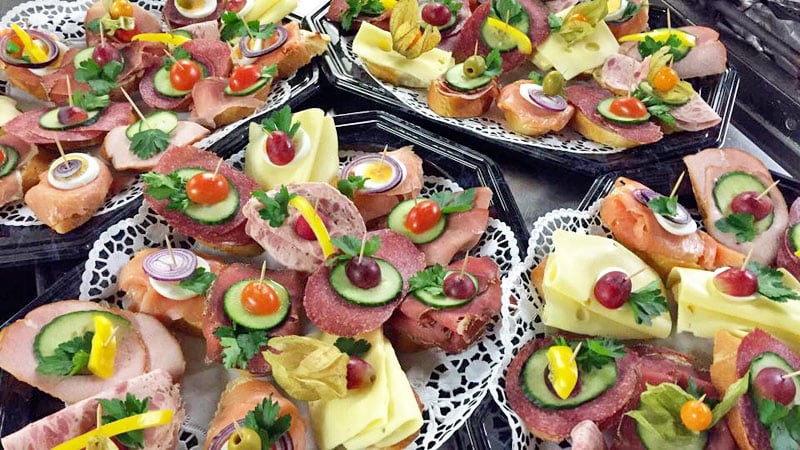 Wurstplatten für Ihre Party, Feier oder Veranstaltung