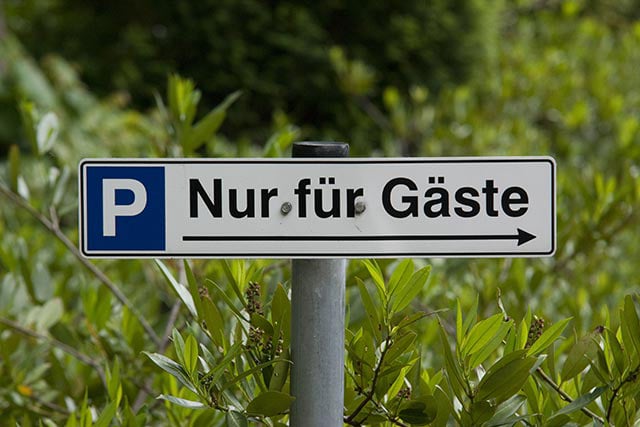 Kostenloses Parken für unsere Hotelgäste